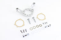 HARLEY Luftfilterhalterungssatz Satiniertes Nickel Passend für 1986-1999 FXST, 1984-1999 FLST, 1999-2006 FL,