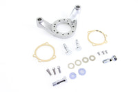 HARLEY Luftfilterhalterungssatz Satiniertes Nickel Passend für 1986-1999 FXST, 1984-1999 FLST, 1999-2006 FL,