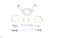 HARLEY Luftfilterhalterungssatz Satiniertes Nickel Passend für 1986-1999 FXST, 1984-1999 FLST, 1999-2006 FL,