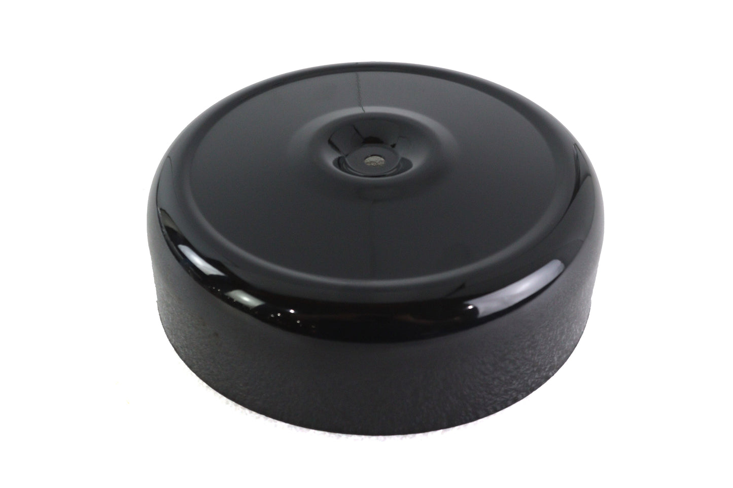 HARLEY Wyatt Gatling Air Cleaner Cover Round 8 inch Black fits 1990-1992 FXST,  1990-1992 FLST,  1990-1992 FXR,  1990-1992 FLT,  1991-2017 FXD,  1988-UP XL,