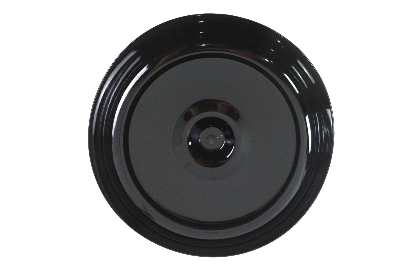 HARLEY Wyatt Gatling Air Cleaner Cover Round 8 inch Black fits 1990-1992 FXST,  1990-1992 FLST,  1990-1992 FXR,  1990-1992 FLT,  1991-2017 FXD,  1988-UP XL,