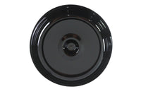 HARLEY Wyatt Gatling Air Cleaner Cover Round 8 inch Black fits 1990-1992 FXST,  1990-1992 FLST,  1990-1992 FXR,  1990-1992 FLT,  1991-2017 FXD,  1988-UP XL,