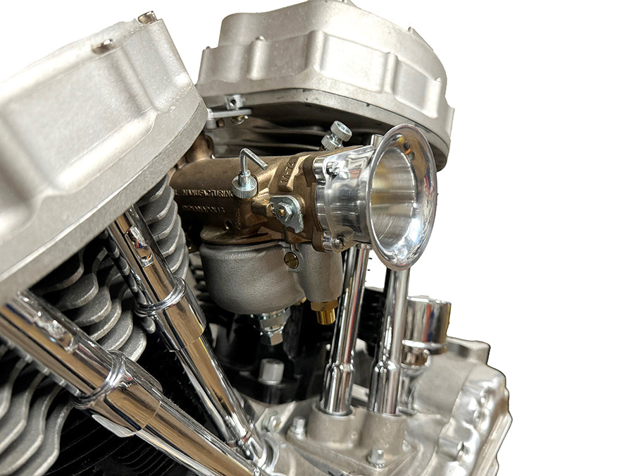 HARLEY Linkert Velocity Stack Chrom Passend für 1941-1965 FL, 1937-1952 W,