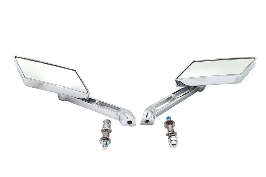 HARLEY Parallelogram-Spiegel-Set Chrom passend für alle Modelle ab 1965, für links und rechts