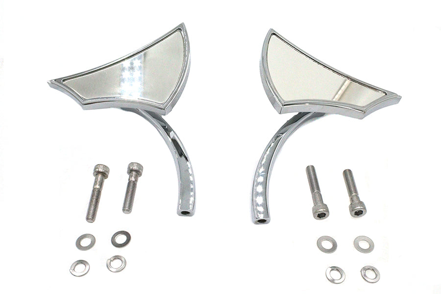 HARLEY Axe Style Spiegel Set passend für alle Modelle ab 1965, für links und rechts