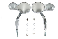 HARLEY Split Vision runder Spiegel-Set passend für alle Modelle ab 1965, zur Montage links und rechts