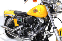 HARLEY Schwarzer Wyatt Gatling Luftfilterbaugruppe Passend für 1993-2007 FXST, 1993-2007 FXD,