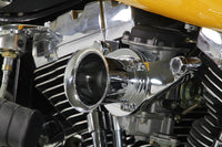 HARLEY Chrom Wyatt Gatling Velocity Stack Baugruppe passend für 1993-2007 FXST, 1993-2007 FXD,
