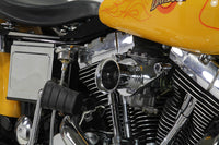 HARLEY Chrom Wyatt Gatling Velocity Stack Baugruppe passend für 1993-2007 FXST, 1993-2007 FXD,