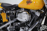 HARLEY Chrom Wyatt Gatling Luftfilter-Baugruppe passend für 1993-2007 FXST, 1993-2007 FXD,