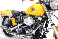 HARLEY Chrom Wyatt Gatling Luftfilter-Baugruppe passend für 1993-2007 FXST, 1993-2007 FXD,
