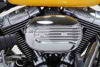 HARLEY Chrom Wyatt Gatling Luftfilter-Baugruppe passend für 1993-2007 FXST, 1993-2007 FXD,