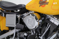 HARLEY Chrome Wyatt Gatling Luftfilter-Baugruppe passend für 1993-2007 FXST, 1993-2007 FXD,