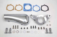 HARLEY Chrom Wyatt Gatling Luftfilter-Schnorchel-Baugruppe passend für 1993-2007 FXST, 1993-2007 FXD,