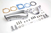 HARLEY Chrom Wyatt Gatling Luftfilter-Schnorchel-Baugruppe passend für 1993-2007 FXST, 1993-2007 FXD,