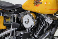 HARLEY Chrom Wyatt Gatling Luftfilterbaugruppe passend für 1993-2007 FXST, 1993-2007 FXD,