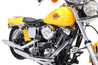HARLEY Verchromter Wyatt Gatling Luftfiltergehäuse passend für 1993-2007 FXST, 1993-2007 FXD,