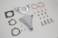 HARLEY Chrom Wyatt Gatling Luftfilter-Baugruppe passend für 1993–2007 FXST, 1993–2007 FXD,
