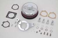 HARLEY Chrom Wyatt Gatling Luftfilter-Baugruppe passend für 1993-2007 FXD, 1993-2007 FXST,