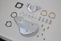 HARLEY Chrom Wyatt Gatling Luftfilter-Baugruppe passend für 1993-2007 FXST, 1993-2007 FXD,