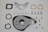 HARLEY Chrom Wyatt Gatling Luftfilter-Baugruppe passend für 1993-2007 FXST, 1993-2007 FXD,