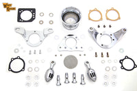 HARLEY Chrom Wyatt Gatling Velocity Stack Baugruppe passend für 1993-2007 FXST, 1993-2007 FXD,