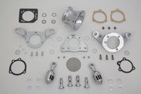 HARLEY Chrom Wyatt Gatling Velocity Stack Baugruppe passend für 1993-2007 FXST, 1993-2007 FXD,
