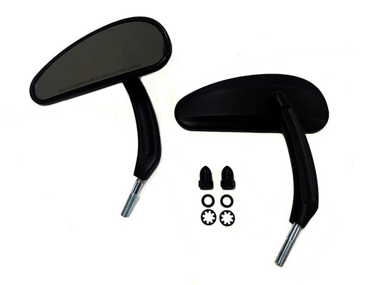 HARLEY Buckshot Mirror Set Black Fits 0-  Custom, application