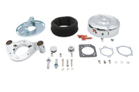 HARLEY 7 Zoll Retro Luftfilter Baugruppe Chrom Passend für 2008-2016 FLT, 2016-2017 FLST, 2016-2017 FX