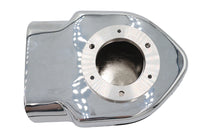 HARLEY Wyatt Gatling Chrom V-Charger Luftfilter passend für 2016-2017 FXST, 2016-2017 FLST, 2008-2016