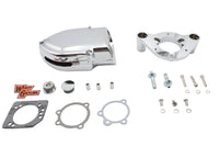 HARLEY Wyatt Gatling V-Charger Luftfilter-Kit Chrom passend für 2016-2017 FXST, 2016-2017 FLST, 2008-
