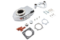 HARLEY Wyatt Gatling V-Charger Luftfilter-Kit Chrom passend für 2016-2017 FXST, 2016-2017 FLST, 2008-