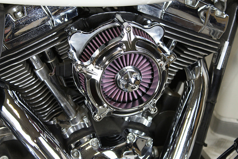 HARLEY Exposed Filter Luftfilter-Kit Chrom Passend für 2008-2016 FLT, 2008-2016 FLHTCUTG, 2016-2017 F