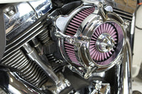 HARLEY Exposed Filter Luftfilter-Kit Chrom Passend für 2008-2016 FLT, 2008-2016 FLHTCUTG, 2016-2017 F