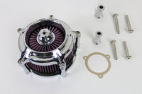 HARLEY Exposed Filter Luftfilter-Kit Chrom Passend für 2008-2016 FLT, 2008-2016 FLHTCUTG, 2016-2017 F