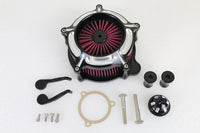 HARLEY Exposed Filter Luftfilter-Kit Schwarz Passend für 2008-2016 FLT, 2008-2016 FLHTCUTG, Modelle 2016-20