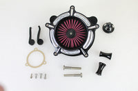 HARLEY Exposed Filter Luftfilter-Kit Schwarz Passend für 2008-2016 FLT, 2008-2016 FLHTCUTG, Modelle 2016-20