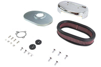 HARLEY Shorty Oval Air Cleaner Kit Chrome fits 1986-2006 XL,