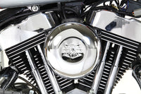 HARLEY Verchromter Wyatt Gatling Luftfilter für XL Modelle ab 1991,