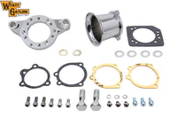 HARLEY Chrom Wyatt Gatling Velocity Stack Baugruppe passend für XL ab Bj. 1991,