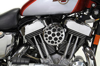 HARLEY Verchromter Wyatt Gatling Luftfilter-Baugruppe passend für XL ab Baujahr 1991,