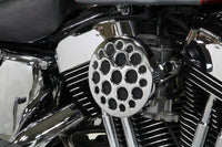HARLEY Verchromter Wyatt Gatling Luftfilter-Baugruppe passend für XL ab Baujahr 1991,