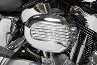 HARLEY Verchromter Wyatt Gatling Luftfilter für XL Modelle ab Baujahr 1991,