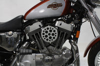 HARLEY Chrom Wyatt Gatling Luftfiltergehäuse passt für XL Modelle ab 1991,