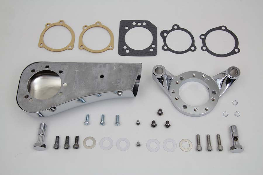 HARLEY Chrome Wyatt Gatling Schnorchel-Luftfilterbaugruppe passt XL ab 1991,