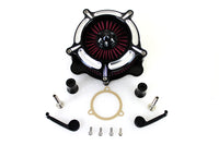 HARLEY Exposed Filter Luftfilter-Kit Schwarz Passend für 2001–2015 FLST, mit Vergaser oder EFI 1999–2015 FX