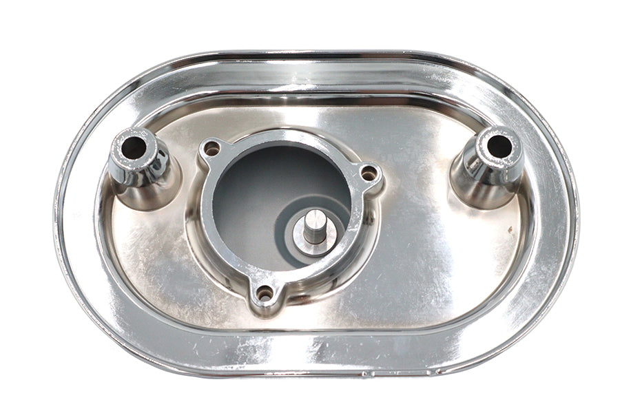 HARLEY M8 Oval Luftfilterabdeckung Kit Chrom Passt 2018-2024 FLST,   2018-2024 FXST,   2017-UP FLT,