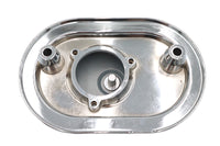 HARLEY M8 Oval Luftfilterabdeckung Kit Chrom Passt 2018-2024 FLST,   2018-2024 FXST,   2017-UP FLT,