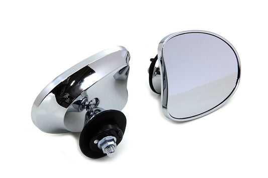 HARLEY Mini-Verkleidungsspiegel-Set Chrom Passend für FLT ab 2014,