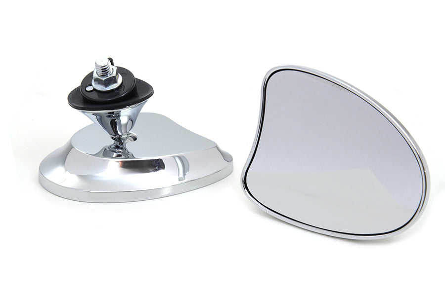 HARLEY Mini-Verkleidungsspiegel-Set Chrom Passend für FLT ab 2014,